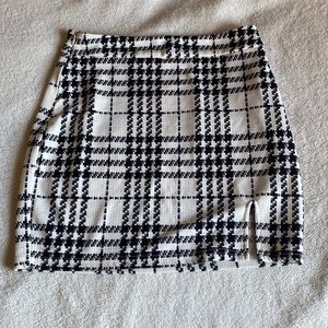 Black and White Skirt